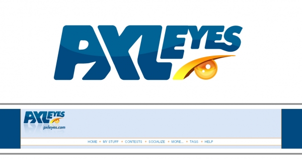 Creation of Web 2.0 - Logo PXLEyes v1.1: Final Result